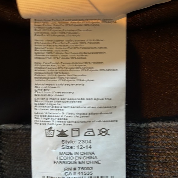 Halloween costume, Dress, 12-14 - Picture 5 of 7